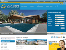 Tablet Screenshot of casaminas.com.br